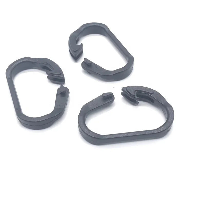 Factory Hot Style Anti-ultraviolet Black Snake Clip Cherry Cover Hanging C Hook Anti-hail Net Bird Connector Clip