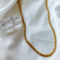 Customized Jewelry Vintage Fashion Snake Chain Retro Style Simple Stainless Steel Adjustable Gold Necklace for Men Women