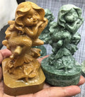 Natural Quartz Mermaid Crystal Stone Mermaid Figurine for Decoration