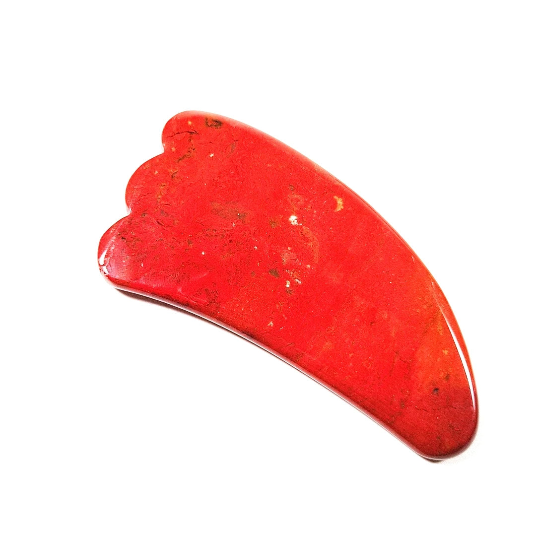 Huiying Beauty Personal Care Mookaite jasper Stone jasper Stone Guasha Stone Claw Massage Gua Sha Tool