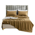Softness Bamboo Bed Linen Solid Color Antibacterial 100% Bamboo for Environmental