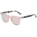 Hot Sale Polarized TAC Lens Sunglasses Square Frame Studded Design Unisex UV400 Trendy Style Custom OEM Wholesale for Outdoor