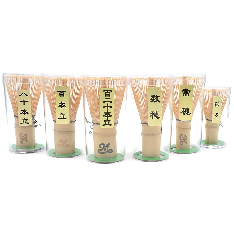 Bambus Wholesale Chasen Prongs Bamboo Tea Handheld Bamboo Mixer Custom Logo Organic Handmade White Bamboo Whisk for Matcha Whisk