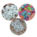 Colorful Transparent Acrylic Heart Shape Charms Cute Plastic DIY Beads for Handmade Pendant Bracelet Jewelry Decoration
