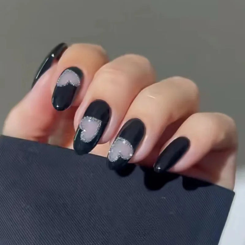 Full Cover Artificial Packaging Cheap Price Acrylic Press on Nails Wholesale Flat Tips False Box Package Fake Nails