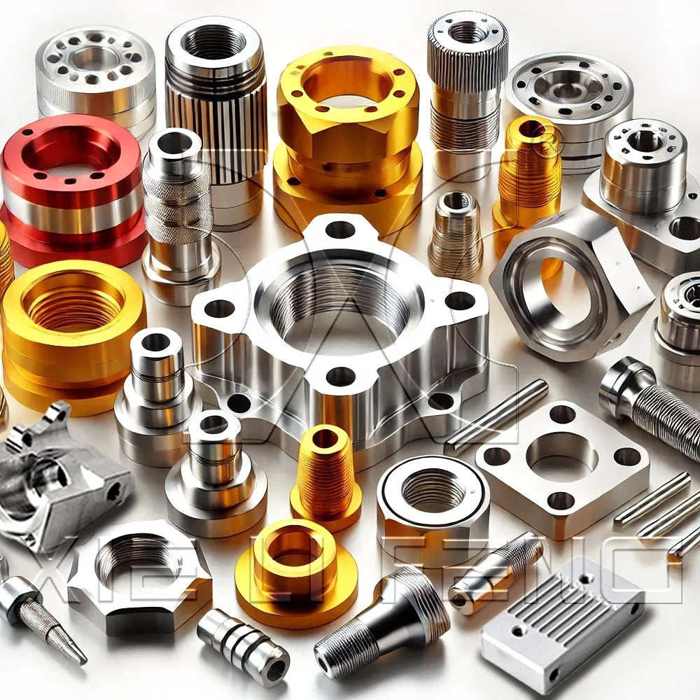 Tight Tolerances CNC Milling and Turning Services Custom Made Industrial Components High Precision CNC Machining Metal Parts