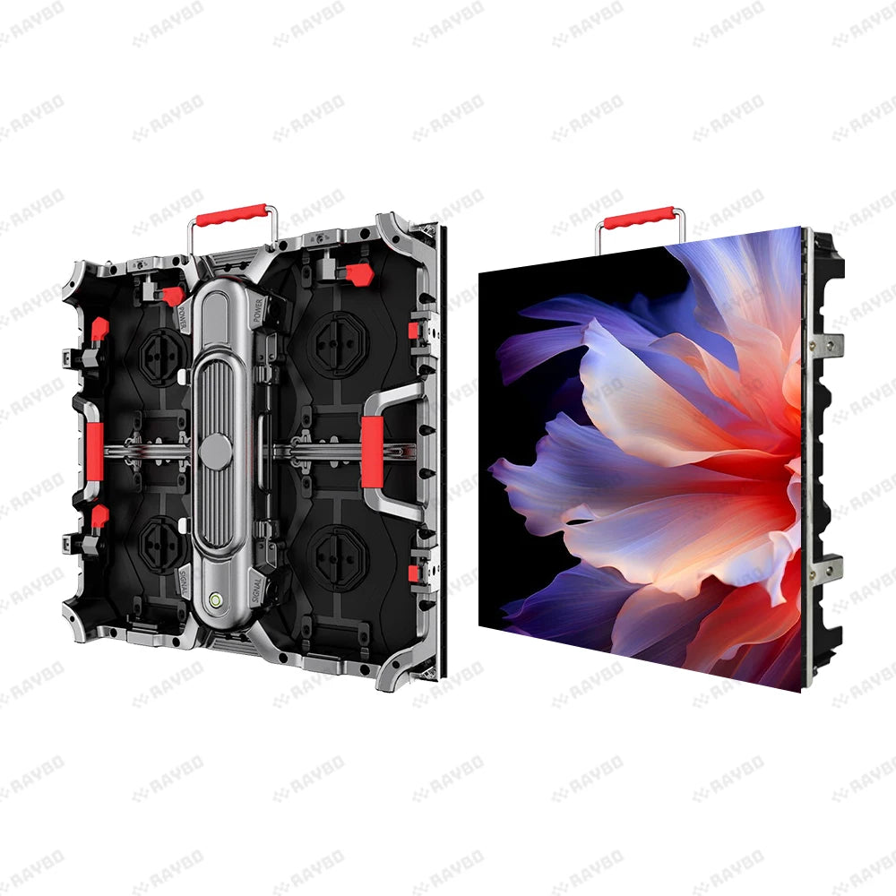 RAYBO Indoor Flexible LED Display P2.9 P3.91LED Video Wall Panel Suitable for Indoor Concert Event Background