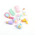 Kawaii Style Newest Toiletries Washing Clean Items Flatback Resin Cabochons for Phone case Bottle Decoration