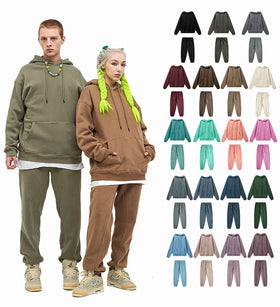 Men Women Unisex Oem logo Custom American Vintage 345g Thick Fleece Pullover Hoodie Oversized Hooded Sweatshirt Plain Hoodies