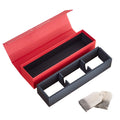 New Design Red Cardboard Paper Folding Magnetic Box Recyclable Small Gift Boxes for Tea Packaging