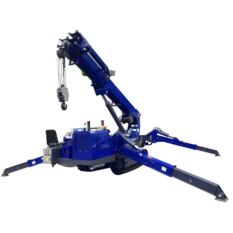 1.5t 2t 3t 5t 8t Rotational Telescopic Small Spider Crane