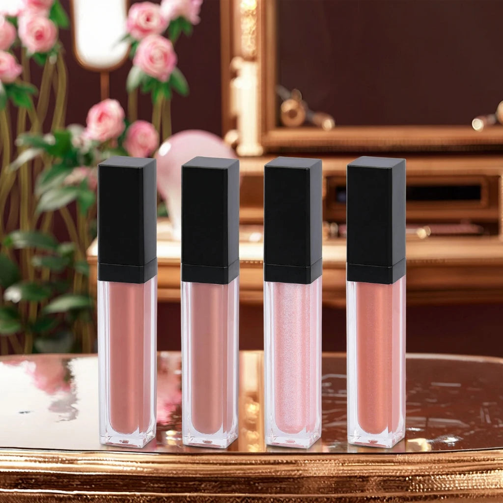 Wholesale Waterproof Liquid Matte Lipstick High Shine Long Lasting Private Label Vegan Clear Glossy Lip Gloss
