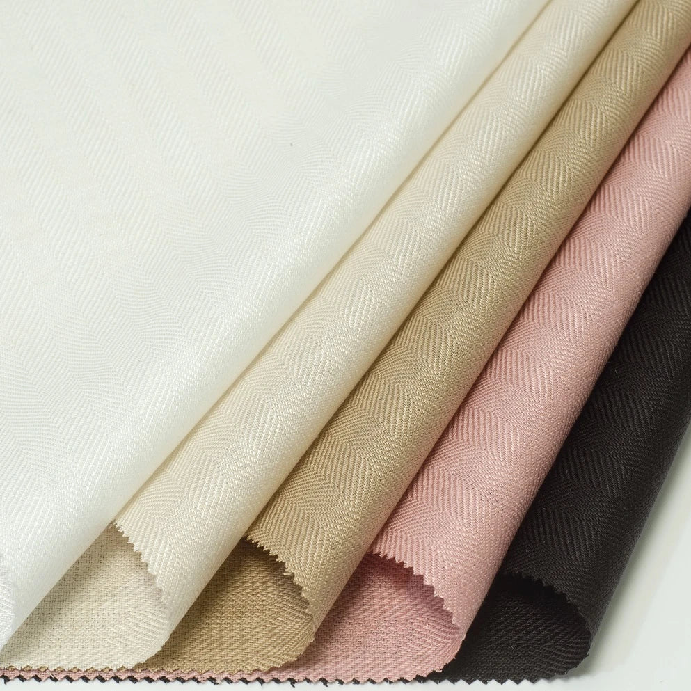 Organic Plain Dyed 25% Linen 75% Lyocell Textile 145cm 205gsm Breathable Linen Lyocell Blended Fabric for Shirts Skirt Dress