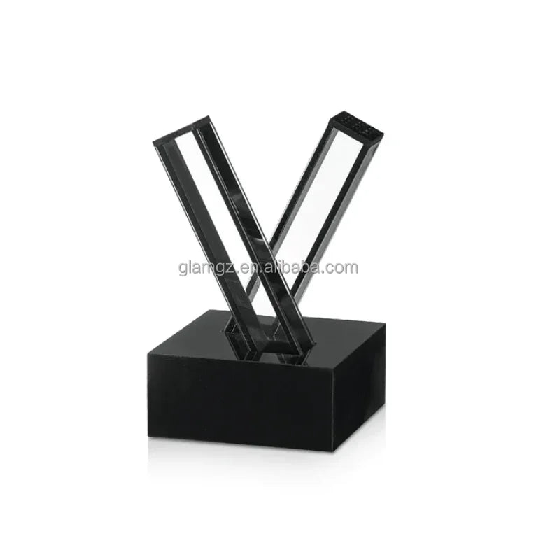 Black Base 3 Items Lucite X Salt Jewish Gift Judaica Acrylic Salt Shakers Pepper Set