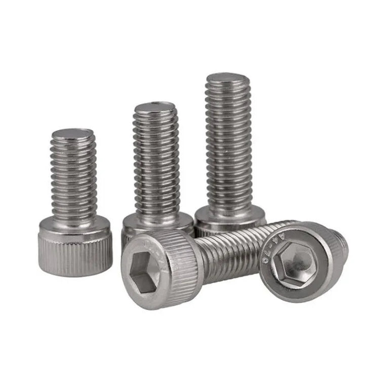 M2 M3 M4 M5 M6 M8 M10 M12 M14 M16 M20 DIN912 316 A4-70 Stainless Steel Cylindrical Head Hex Head Screws Cylindrical Head Bolts