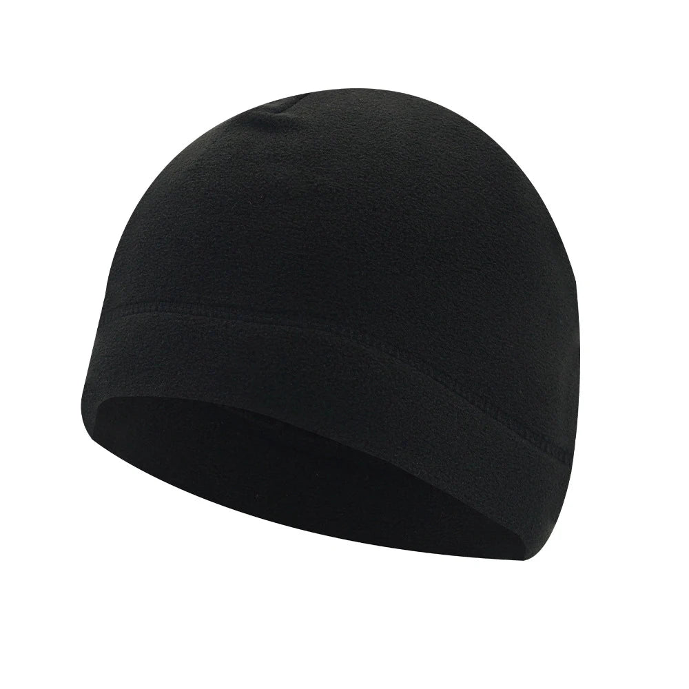 Outdoor Cycling Running Windproof Warm Fleece Beanie Hat