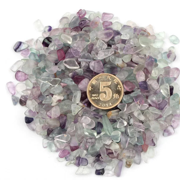 Jewelry Making Beads Home Decoration Chips Stone Tumbled Stone Natural 5-7mm Eco-friendly Love Feng Shui Crystal JSY Jewelry 1kg
