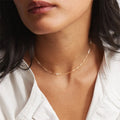 Wholesale14k Gold Plated Stainless Steel Paper Clip Necklace Thin Chain Exquisite Necklace Chains for Women Choker Jewelry