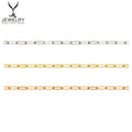 Permanent Paperclip Chains 14K Gold Filled Bulk for Women Jewelry Making Bracelet Necklace
