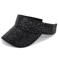 Women Hats Empty Top Summer Cap Bling Gorros Visors Ladies Caps Hip Hop Hat Outdoor Rhinestone Hat Beach Caps