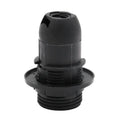 Bulb Holder Small Screw E14 SES Black / White Plastic Lamp Holder for Table Lamp
