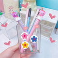 Little Red Flower Reward Roll Stickers 500 Stickers/Roll UV Children's Toy Decoration Adhesive Labels for Crafts Photo Frames