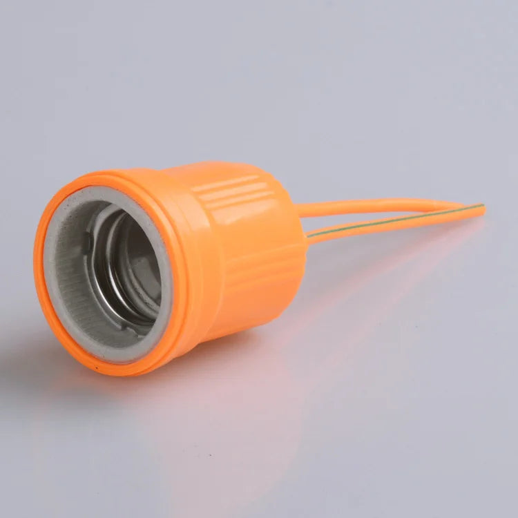 E27 Ceramic Lamp Holder Wiring Lamp Socket Base Surface Mount Screw Lamp Holders