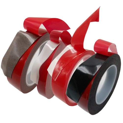 0.25mm 0.4mm 0.6mm 0.8mm 1mm 1.5mm 2mm 3mm Double Sided High Bond Gel Tape Black Grey White Clear