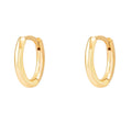 Gemnel Fashion 925 Silver Hoop 18k Gold Thin Huggie Earrings Women Any Matching Charm