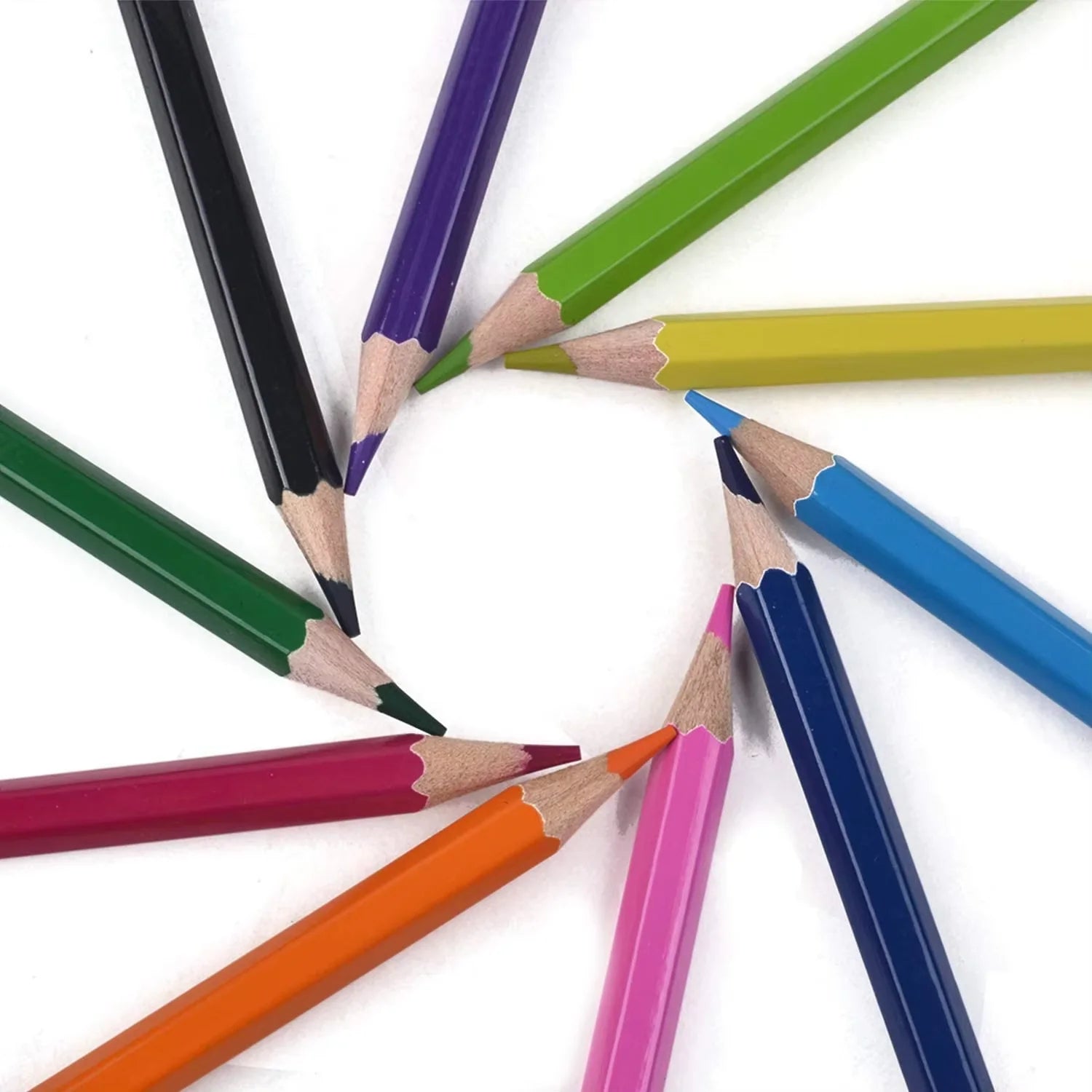 Factory Multi Color 12/36/48/72 Colors Wood Pencil Sets Boxed Soft Core Drawing Sketching Colored Pencils School and Office