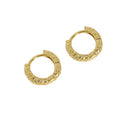 Wholesale Trendy Handmade Gold Hoop Earrings Sterling Silver 925 Earrings Gold Plated Personalized Silver Jewellery