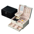 OMT Wholesale PU Leather Jewelry Packaging Organizer Boxes for Rings Bracelets Necklaces Earrings-Custom Logo Gift Packaging