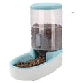 3.8L Pet Waterer Set Dog Cat Food Water Dispenser Bottle  Automatic Pet Feeder