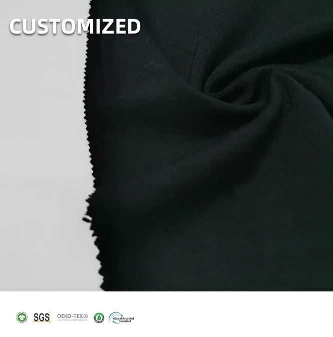 Soft Wholesale Eco-Friendly Jersey Bamboo Spandex Fabric 340 Gsm for Yoga Clothing Boys & Girls Garment