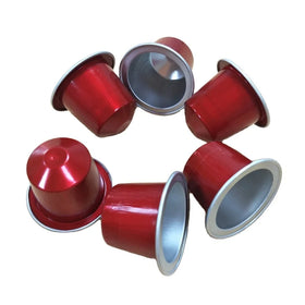 Disposable new pods aluminum empty coffee capsule with lid