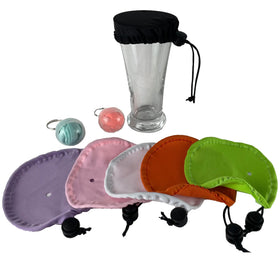 Customized Logo Drink Cover for Alcohol Protection Anti Spike Drink Covers Cup Condom Cup Cover