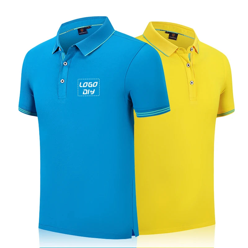 Wonderful Quality Combed Cotton Men Polo Shirts Golf Polo t Shirts Over Size Men's Polo t Shirts