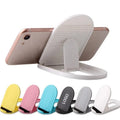 Oval Shape Adjustable Plastic Cell Phone Stents Desktop Foldable Tablet Stand Lazy Mobile Holder