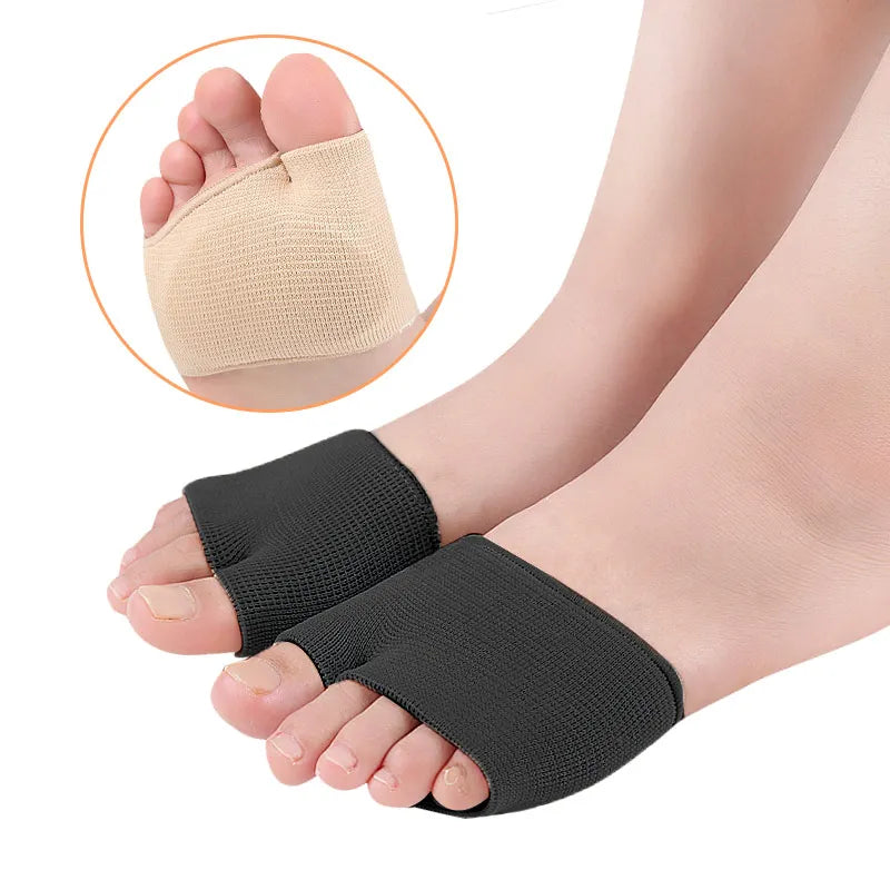 SEBS Insert Threaded Thumb Valgus Care Comfort Insoles Soft Toe Splitter Sleeve Forefoot Pads High Heel Metatarsal Sports