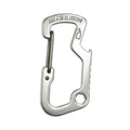 Small Dogfish EDC Multifunctional D-shaped Buckle Stainless Steel Carabiner Bottle Opener Hanging Buckle Key Quick Hanging