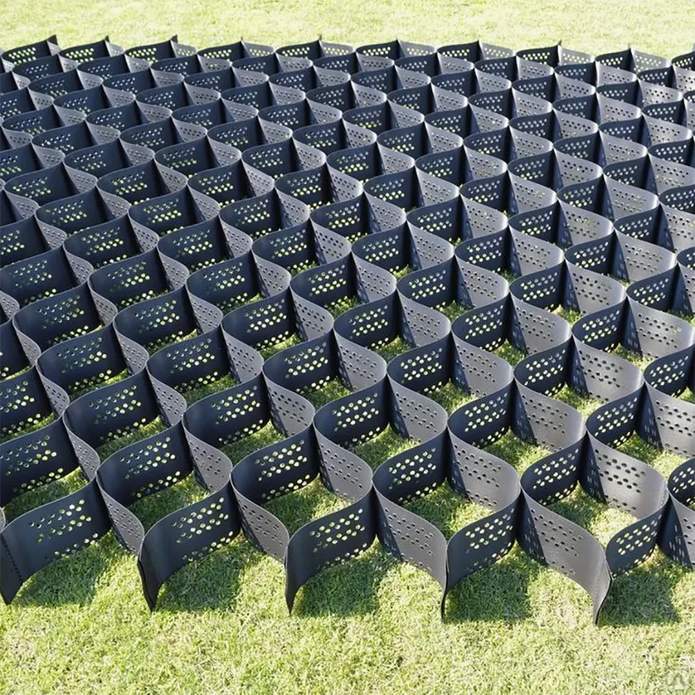 Geocell Retaining Wall HDPE Geocell Ground Stabilizer Slope protection