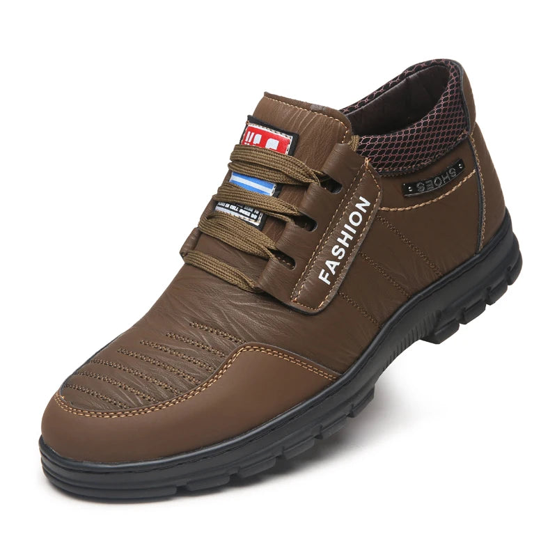 New Arrival Men High Quality Fashion Shoes Genuine Leather Shoes Men's Casual Dress Shoes New Style