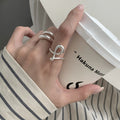 Vianrla S925 Sterling Silver Special Sharp Silver Open Adjustable Hot Selling Fashion Ring  Jewelry for Women