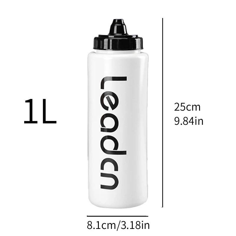2024 Portable 1L Eco-Friendly Reusable BPA-Free Water Bottle for Mountain Bike Outdoor Sports