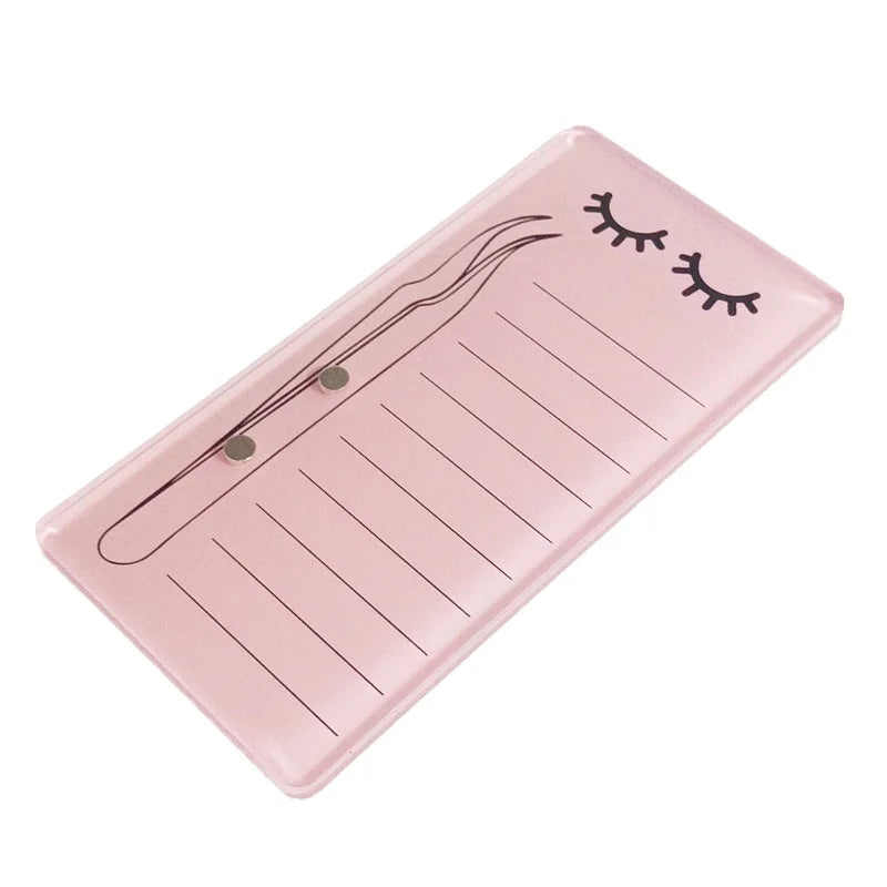 Wholesale False Eyelash Display Board Eyelash Magnetic Acrylic Board Eyelash Extensions Take Hair Table Operating Table