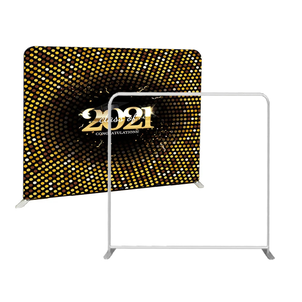 Custom Tension Fabric Display Backdrop Stand Smooth Wrinkle-Free Photo Booth Backdrop Rack