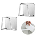 Quick Drying Stainless Steel Waterproof Sponges Holder Adhesive Kitchen Storage Organizer