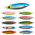 20g 30g 40g 60g Metal Jig Fishing Lure Jigging Lures Sinking Wobblers Jigs for Sea Fishing Lure Artificial Hard Bait