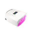 Wholesale 96W Portable Rechargeable Nail Lamps Mirror-bottom UV LED Nail Polish Lamp Quick Drying Nail Curing Lamp With Fan