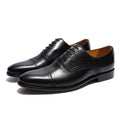 Handmade Lace-up Genuine Leather Oxford Men Shoes Hand Dyed Beautiful Design for Wedding Party Office Fashion Shoes